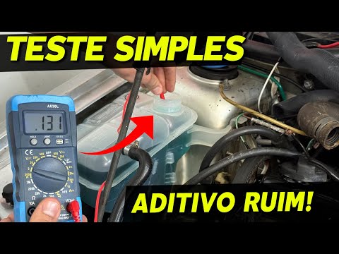 Leia mais sobre o artigo TESTE SIMPLES para saber QUANDO TROCAR O ADITIVO do RADIADOR! Aditivo Bom ou Ruim!