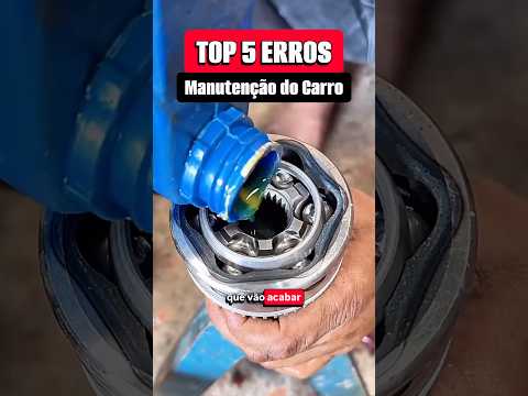 No momento, você está visualizando 5 Erros comuns na manutenção! #dicasautomotivas #mecanicaautomotiva #oficinamecanica